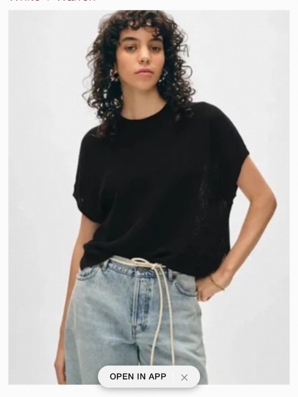 ❤️ 💯 linen knit top ❤️ NWT❤️